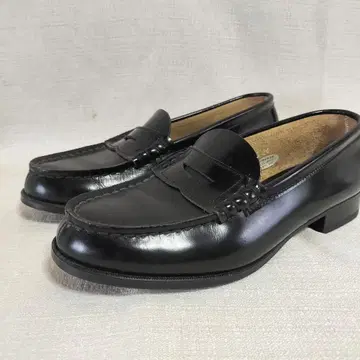 HARUTA 하루타 로퍼 블랙 천연 가죽 24cm