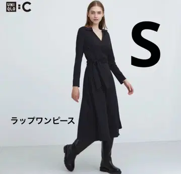타임세일 새상품 UNIQLO 유니클로 UNIQLO C 랩 원피스