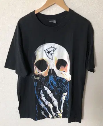 90s-00s FAMOUS stars&straps 스컬 T