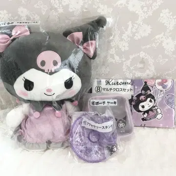 쿠로미 당첨 복권 4점 세트 미사용 미개봉 새상품 산리오 sanrio