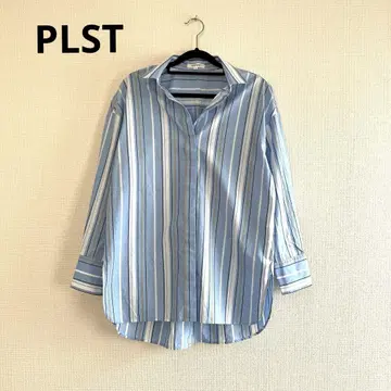 PLST 멀티 컬러 셔츠