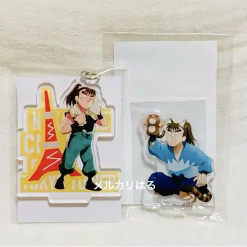 닌타마 란타로 나카자이케 초지 도쿄 타워 아크릴 키링 세트