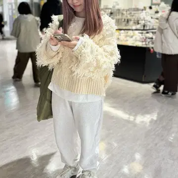 프린지 2WAY 가디건 247911 LOWRYS FARM
