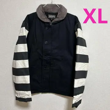 새상품 XL 스컬웍스 자켓 스트라이프