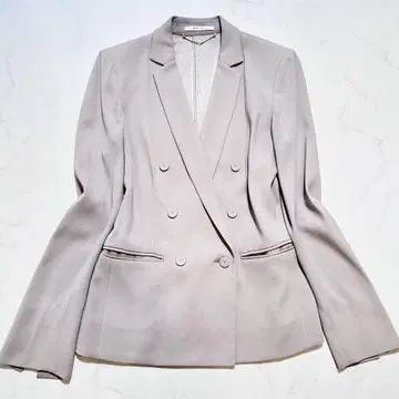 베이지, [세탁 가능] CINDY 더블 브레스트 자켓 베이지 XS 상당