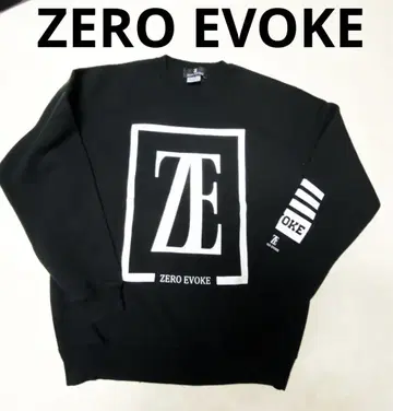 ZERO EVOKE 블랙 맨투맨 M 사이즈