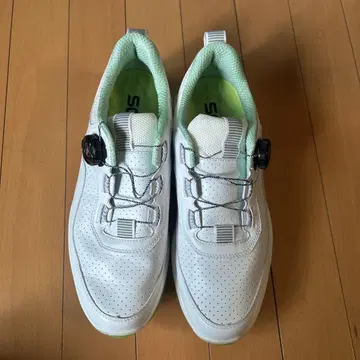 스파이크리스 골프화 BOA 시스템 화이트/민트 26cm