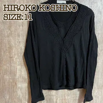 HIROKO KOSHINO 히로코코시노 니트 앙상블 11 블랙
