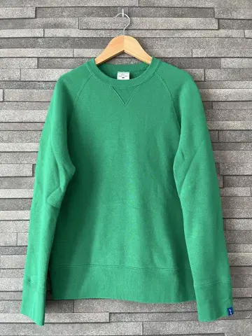 LOOPWHEELER 루프 휠러 맨투맨 그린 24SS 한정 컬러