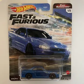 미개봉 Hot Wheels Fast&Furious GTR34 BNR34