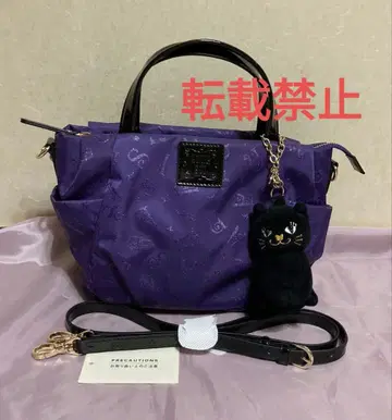 ANNA SUI 안나수이 고양이 호리 2way 핸드백 새상품