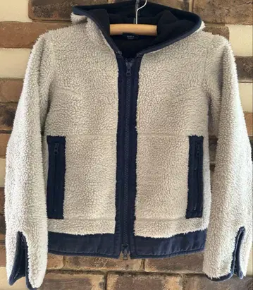 재차 가격 인하 KAVU 보아 후드 파카 자켓 화이트 보아