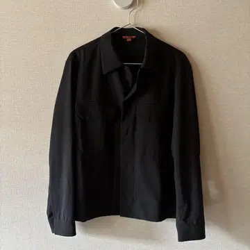 Barena 버진 울 셔츠 블랙 50