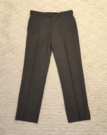 UNITED ARROWS 서지 노플리츠 테이퍼드 팬츠 M 그레이