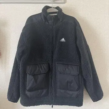 adidas 플리스 자켓 M 블랙