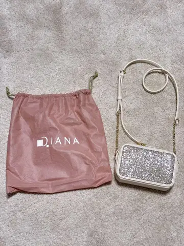 DIANA 글리터 숄더백