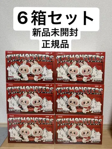 THE MONSTERS 코카콜라 봉제 인형 [모듬 박스] 6상자