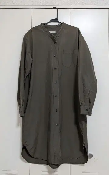 마가렛호웰 밴드 카라 원피스
