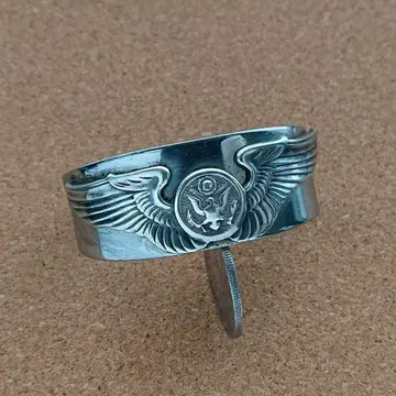 WW2 1940s 뱅글 sterling 실버 스위트 하트