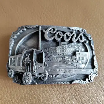 Coors 빈티지 메탈 버클