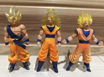 HG 드래곤볼 초사이어인 손오공 피규어 3체 세트