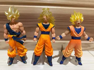 HG 드래곤볼 초사이어인 손오공 피규어 3체 세트