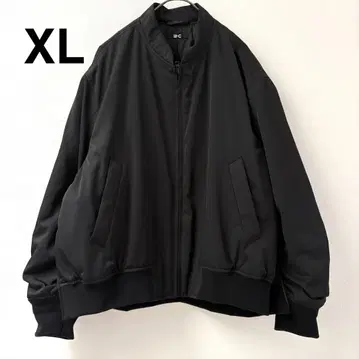 새상품급 UNIQLO : C 보머 자켓 블루종 블랙 XL