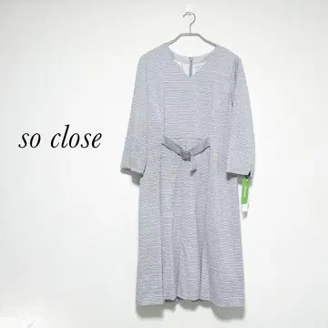 미사용 택 포함 dinos 디노스 so close 트위드 원피스 L