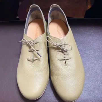 피그리노 레이스업 슈즈 빅 사이즈 그린 계열 25cm