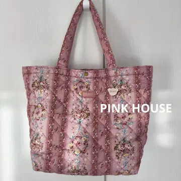 새상품급 PINK HOUSE 핑크하우스 토트백 참 포함 백