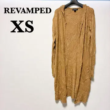 REVAMPED [ XS ] 롱 가디건 베이지 여성용 가을/겨울