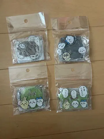 치이카와 (먼작귀) 외출 기대! 레이어 아크릴 스탠드 4종 컴프