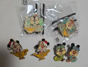 디즈니 핀 배지 칩과 데일 핀 배지