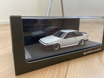이그니션 모델 1/43 AE86 2도어 화이트