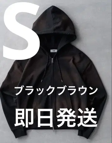 sinss 헤비 웨이트 더블 지퍼 후디 후드티 S