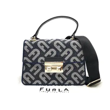 새상품급 훌라 FURLA 숄더백 베라 데님 03-23092908