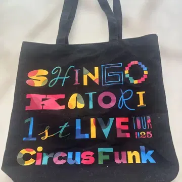 SHINGO KATORI 1st LIVE TOUR 토트백