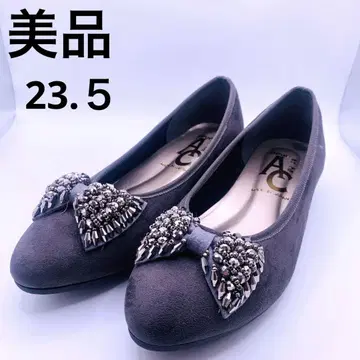 neue ar he AC 리본 비쥬 플랫슈즈 3E 23.5