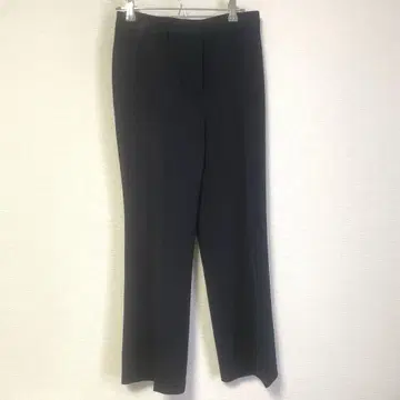 PLST 2WAY 스트레치 슬릿 플레어 팬츠 네이비
