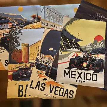 F1 포스터 6장 세트
