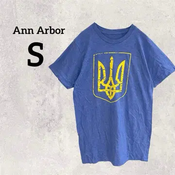 Ann Arbor [S] 트라이던트 프린트 T셔츠