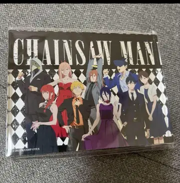 새상품 극장판 체인소 맨 레제편 전원 집합 아크릴 블록