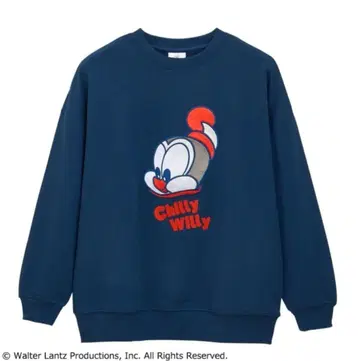 PLAZA Chilly Willy 오버 사이즈 맨투맨