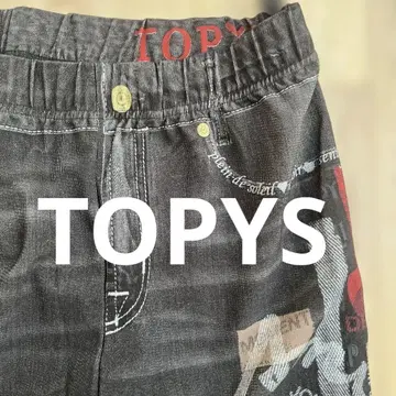 컨디션 최상 Topys 토피즈 데님풍 허리밴딩 팬츠 42