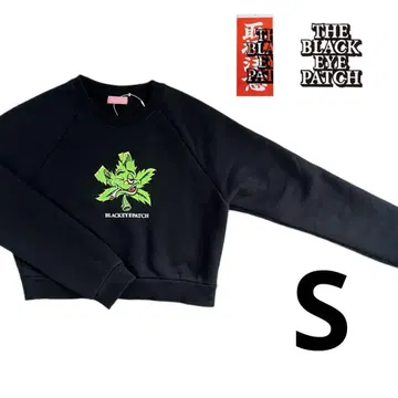 BLACKEYPATCH 크롭 맨투맨