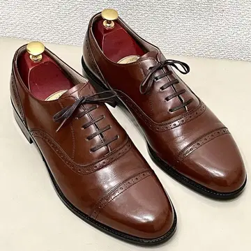 [스테디셀러] REGAL 리걸 서머셋 클럽 브라운 27EEE 가죽 신발