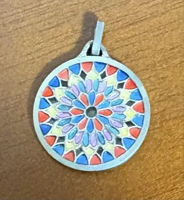 노트르담 대성당 펜던트 N.D D E PARIS 70s 레어