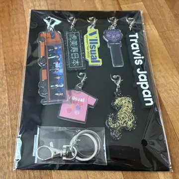 TravisJapan VIIsual 완전 생산 한정판 키링 & 백참