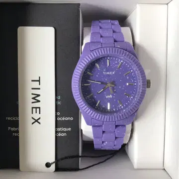 TIMEX 손목시계 레거시 오션 REGACY OCEAN 퍼플 보라색