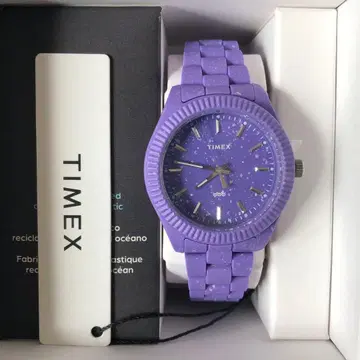 TIMEX 손목시계 레거시 오션 REGACY OCEAN 퍼플 보라색